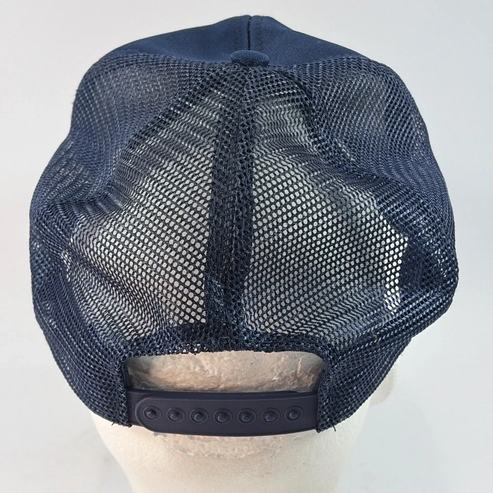 Vintage Cleveland Indians Hat Cap Snap Back Universal Industries Wahoo Mesh